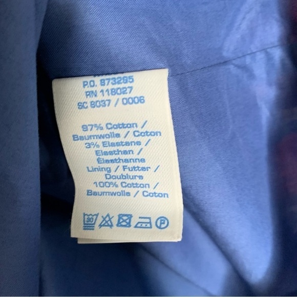 Boden Newburyport Cotton Sateen Sheath Dress size 12L Spring Lined EUC - Picture 7 of 8